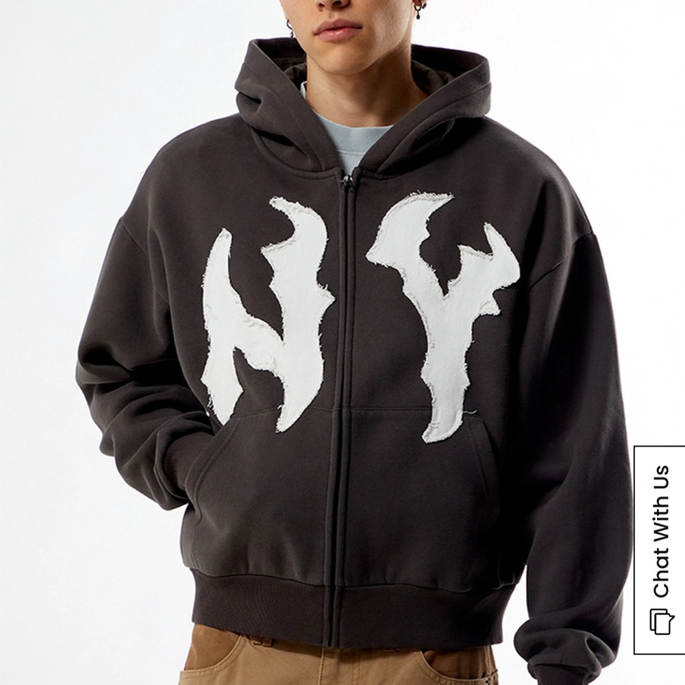 PacSun Brown Jacket with Black Label